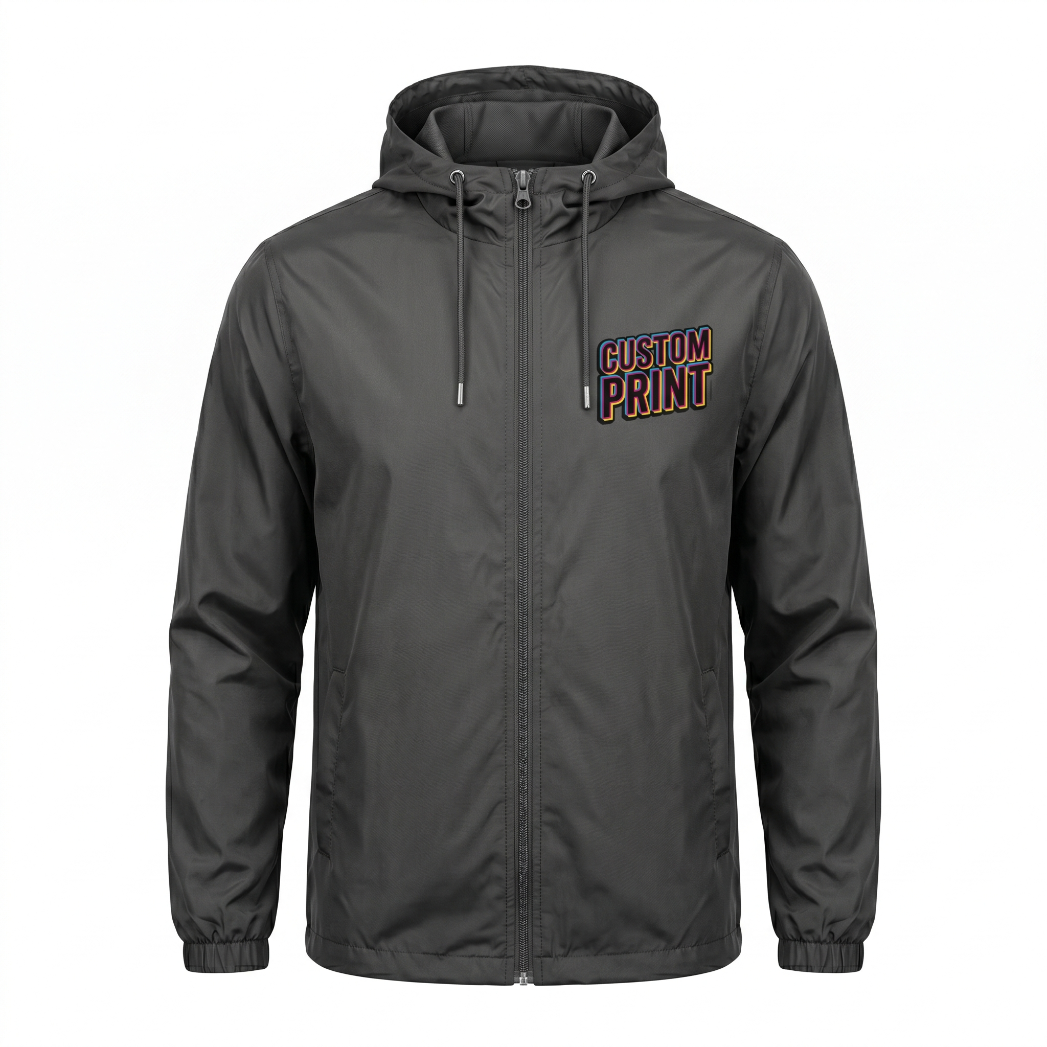 Jachetă windbreaker cu glugă